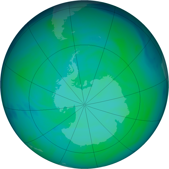 Ozone Map 2004-12-23